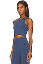 view 2 of 4 Restore Seamless Tank Top in Vintage Indigo