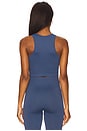 view 3 of 4 Restore Seamless Tank Top in Vintage Indigo