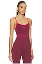 view 2 of 4 Release Seamless Tank Top in Cabernet & Strawberry Red