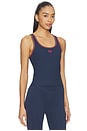 view 2 of 4 Nexus Rib Tank Top in Dark Navy