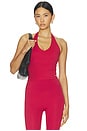 view 1 of 4 Reset Halter Tank Top in Cherry
