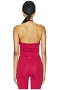 view 3 of 4 Reset Halter Tank Top in Cherry