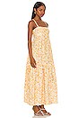 view 2 of 3 Tiered Maxi Dress in Daffodil
