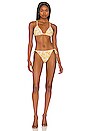 view 4 of 4 HAUT DE MAILLOT DE BAIN STRING in Daffodil