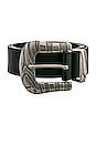 view 3 of 3 Horses Belt in Black