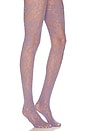 view 1 of 2 Lace Tights in Lilac
