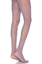 view 2 of 2 Lace Tights in Lilac