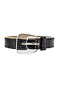 view 3 of 3 Croc Belt in Black