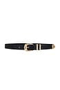 view 1 of 3 Atlas Belt in Black & Gold