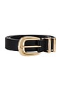 view 3 of 3 Atlas Belt in Black & Gold