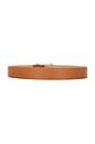 view 2 of 3 Saddle Belt in Brown