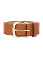 view 3 of 3 Saddle Belt in Brown