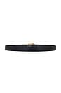 view 2 of 3 Marisa Belt in Black & Gold