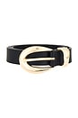 view 3 of 3 Marisa Belt in Black & Gold