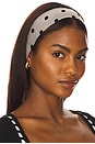 view 1 of 4 Organza Tie Scarf 3 Packs in White, Black, And Red