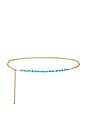 view 1 of 3 Turquoise Chain Belt in Turquoise