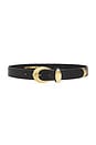 view 1 of 3 Marfa Belt in Black & Gold