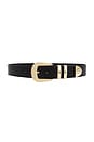 view 1 of 3 Cher Belt in Black & Gold