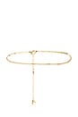 view 2 of 3 Fishbone Belt in Gold