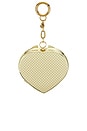 view 3 of 8 I Love Ny Pill Case Keychain in Gold