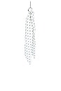view 5 of 6 PORTE-CLÉS POLKA SCARF in White