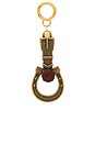 view 1 of 5 Horseshoe Keychain in Gold