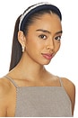 view 1 of 3 X Scott King Hair Gigi Thick Headband in Dark Denim