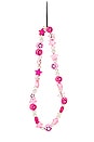 view 1 of 1 Beaded Phone Strap in Pink