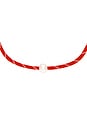 view 2 of 2 SAUTOIR PENDENTIF PEARL in Red