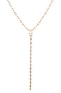 view 2 of 2 COLLIER LASSO BAGUETE in Waterproof & Gold