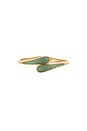 view 2 of 3 MANCHETTE LIVORNO in Gold & Jade