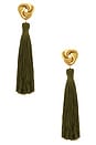 view 1 of 2 Maddie Earrings in Olive