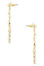 view 2 of 2 Amulet Earrings in Gold