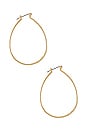 view 2 of 2 Cry Baby Hoops in Gold