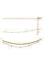 view 3 of 3 Thar Body Chain in Gold