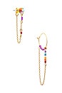 view 1 of 3 BOUCLES D'OREILLES FESTIVAL in Gold