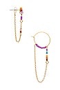 view 2 of 3 BOUCLES D'OREILLES FESTIVAL in Gold