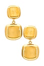 view 1 of 2 Marco Earrings in Gold