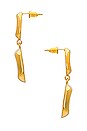 view 2 of 2 Marco Earrings in Gold