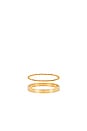 view 1 of 4 Stacker Thin Rings in Gold