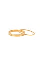 view 4 of 4 Stacker Thin Rings in Gold