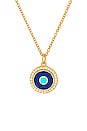 view 2 of 2 Optics Necklace in Gold