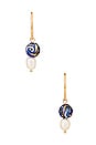 view 3 of 3 Alvar Earring in Blue