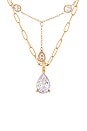 view 2 of 2 x REVOLVE Sadie Crysta Necklace Set in Gold