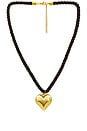 view 1 of 2 COLLAR DE CUERDA VERONICA in Brown