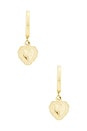 view 3 of 3 Villena Earrings in Gold