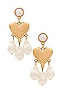 view 1 of 2 Love Bombed Earrings in Gold