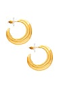 view 2 of 3 BOUCLES D'OREILLES FORLI in Gold