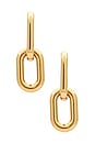 view 3 of 3 Pavia Earrings in Gold