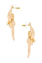 view 2 of 2 Gia Earrings in Gold